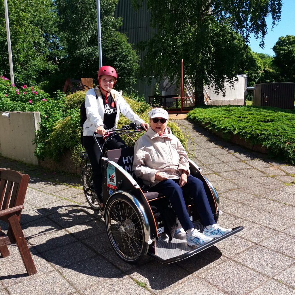 Riksapyöräilyä Kotkassa