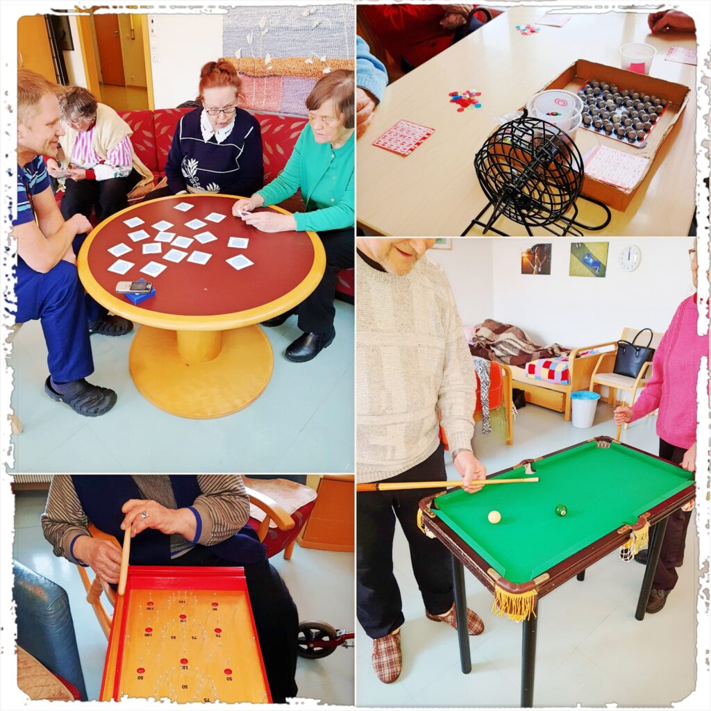 Karhulan päiväkeskuksessa