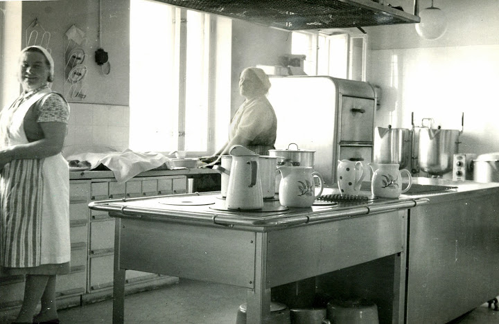 1950 luvulla Koskenrinteen keitiössä